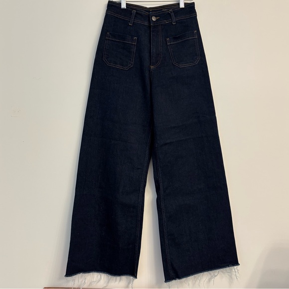 Zara high waisted wide leg Jean - Picture 1 of 5